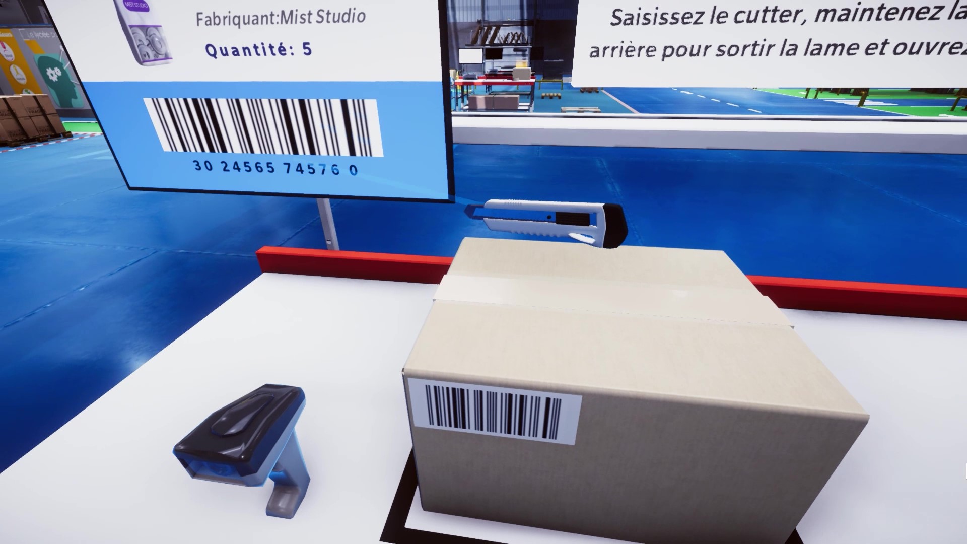 Formation logistique en VR